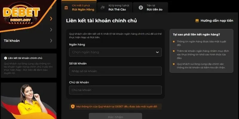 Người chơi có thể rút tiền khi chưa tham gia cá cược không?